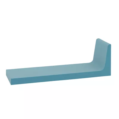 L-Form Regalhalter, Wandhalter, Kantenhalter, Metallclip, Stahl-Design