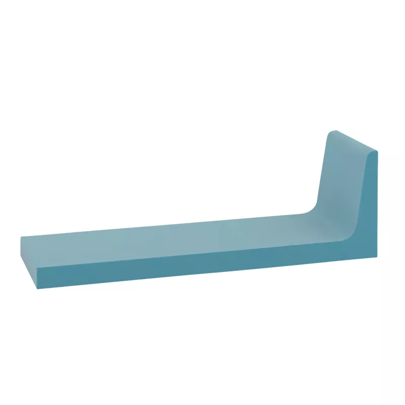 L-Form Regalhalter, Wandhalter, Kantenhalter, Metallclip, Stahl-Design