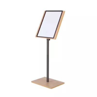 Standdisplay, Display-Stand, Presentationsständer, Holz, Metall
