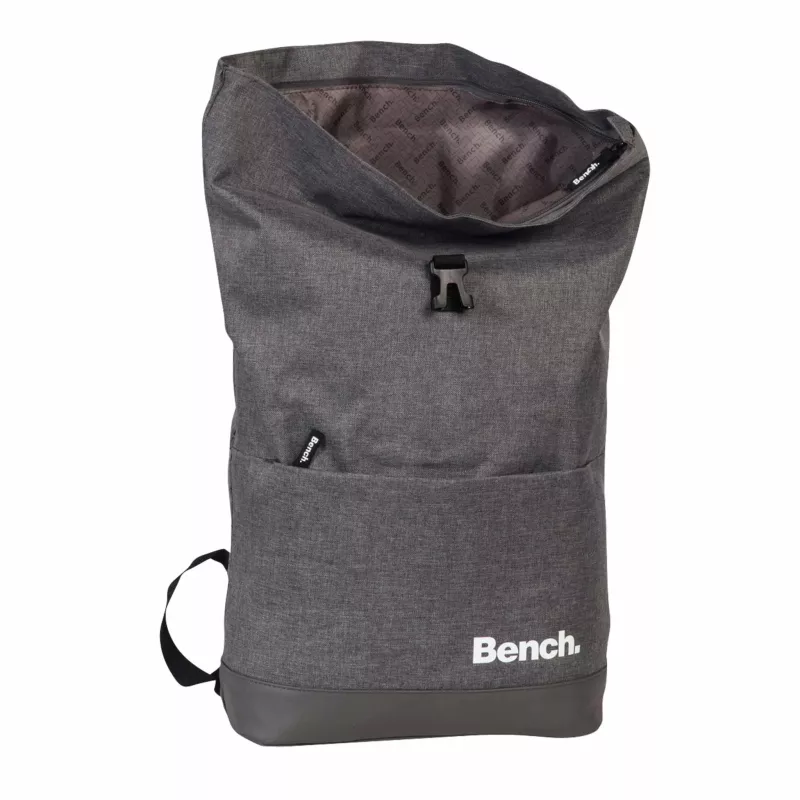 Rucksack, Backpack, Grau, Zughülle, Bench