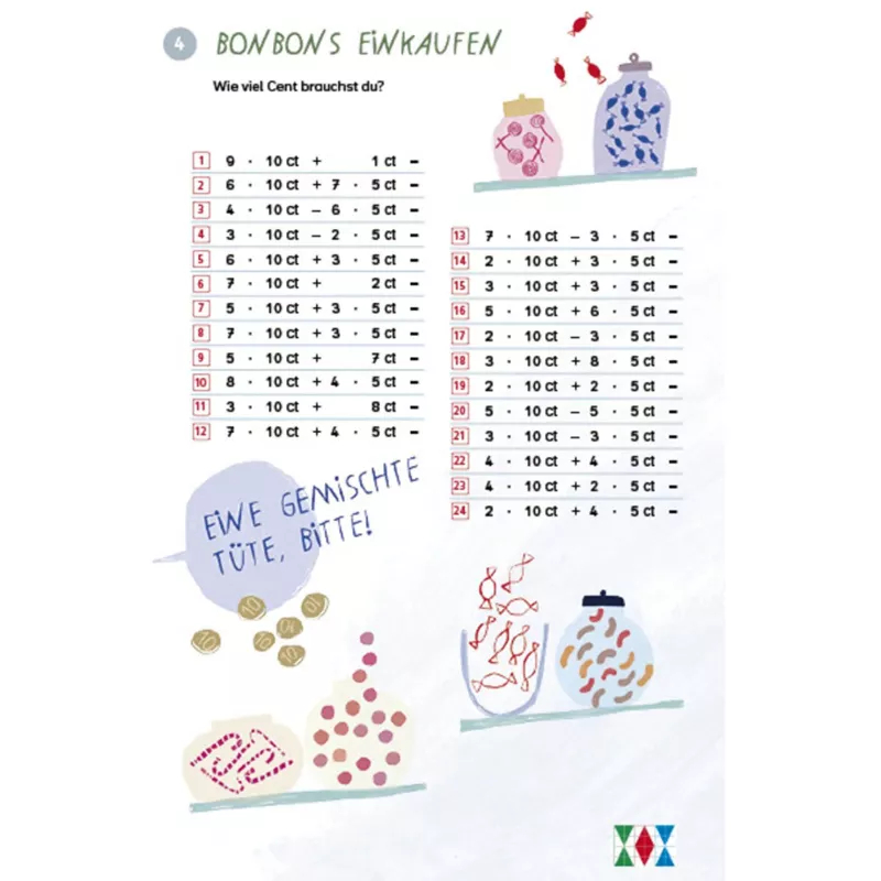 Kassenbuch, Bonbons, Sammelkarte, Gemischte Süßigkeiten, Zuckerware