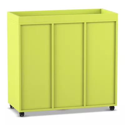 Schrank, Küchenunterschrank, Rollschrank, Stellschrank, Lackiert, Beine/Rollen