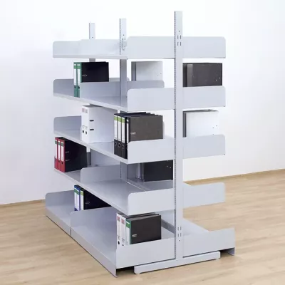 Regal, Metallregal, Büroregal, Ablage, Ordner