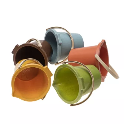 Miniatur-Eimer, bunte Eimer, Melone, handlich, Plastic-Eimer Set