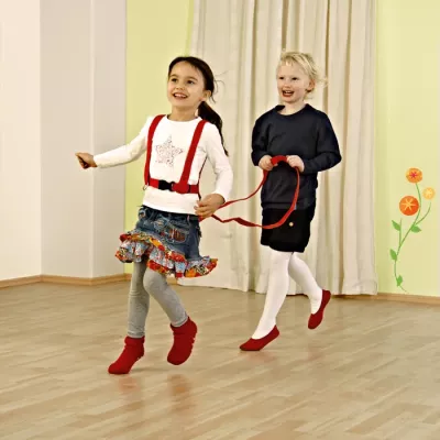 Kinderhose, Röckchen, Spieltanz, Rot, Schnürband