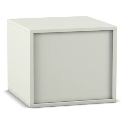 Schubladenbox, Aufbewahrungsbox, Weiß, Paneel, Kiefer- bzw. Holzoptik