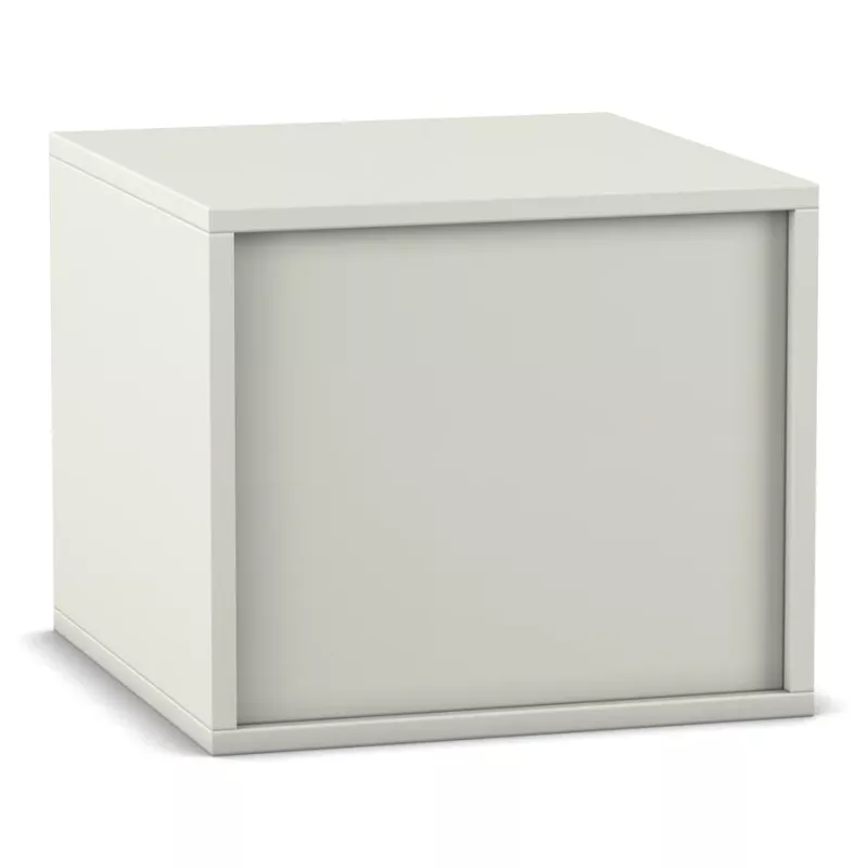 Schubladenbox, Aufbewahrungsbox, Weiß, Paneel, Kiefer- bzw. Holzoptik