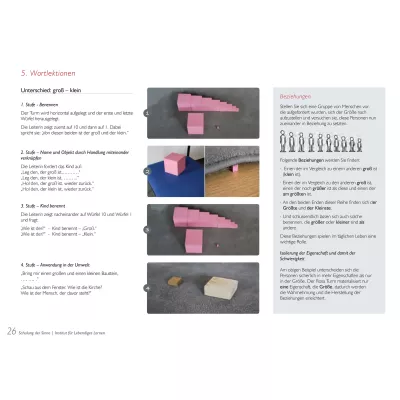 pink blocks, Konstruktionsspielzeug, Schaumstoffbausteine, Treppenmodell, flache pinke Quadrate