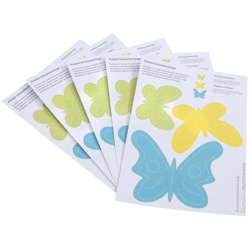 Schmetterling-Aufkleber, Sticker, Klebepapier, Motiv, Dekor