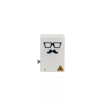 brille, gläser, kante, kasten, bart