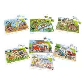 Hubelino Bausteine-Puzzle-Sets