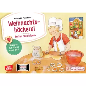 Kamishibai-Bildkarten, Weihnachtsbäckerei
