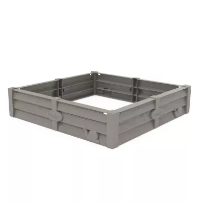 Spielzeugbox, Kastenform, Holzoptik, Rustikal, Schublade?