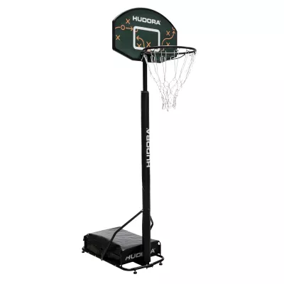 Basketballkorb, portabler Reifen, verstellbare Höhe, Basis mit Rädern, vernetzter Ring