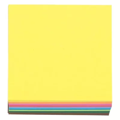 sticky notes, notizblock, papierstapel, post-it, gelb