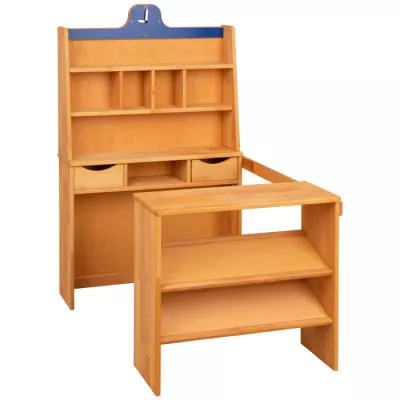 Holzregal, Küche, Schubladenregal, Regal mit Schubladen, Kinderküchenmöbel