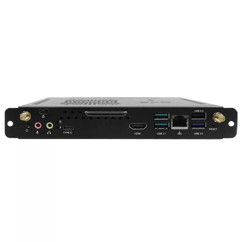 Mini-PC, HDMI, USB 3.0, Typ-C, WLAN-Antenne