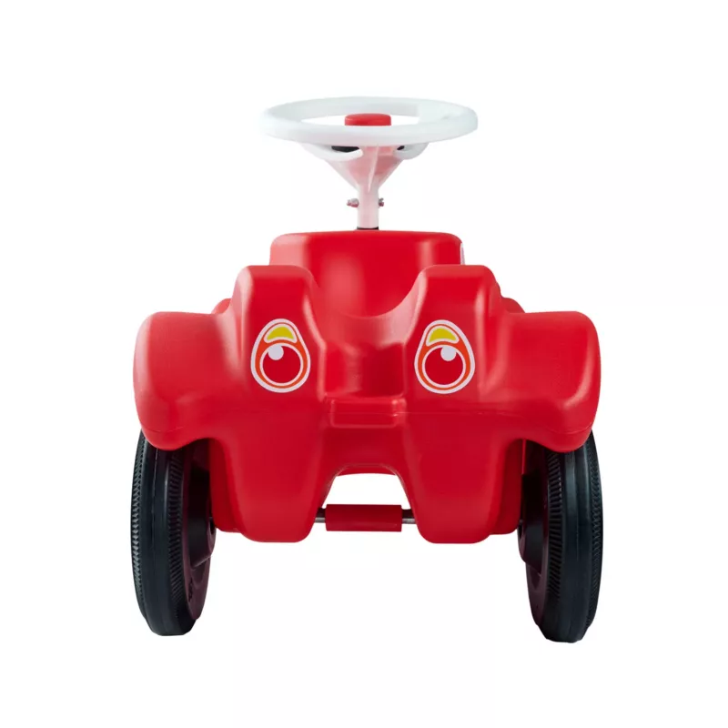 ride-on, pedal car, red, plastic, four-wheeled