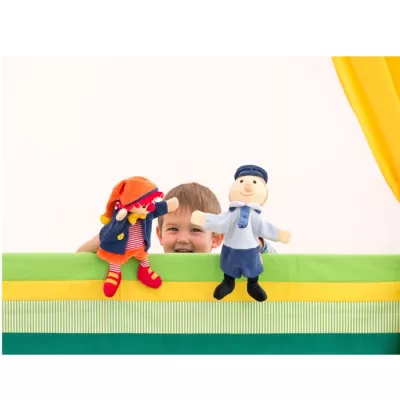 Kinderfigur, Stofffigur, Puppenspiel, Puppenspielzeug, Plüschfigur