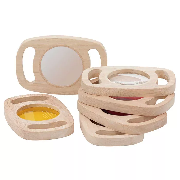 Holzspielzeug, Magnetische Bilderrahmen, Holzset, Erkennungsrahmen, Spielzeugrahmen