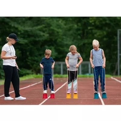 Kinder, Springseil, Laufbahn, Sport, Paar Reißer