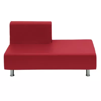Sofa, Wohnsofa, Rot, Ledersessel, Glaenzendes Polsterung