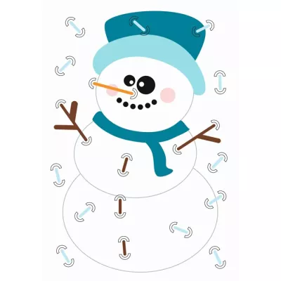 Schneemann, Schneemann-Figur, Winter, Schal, Hut