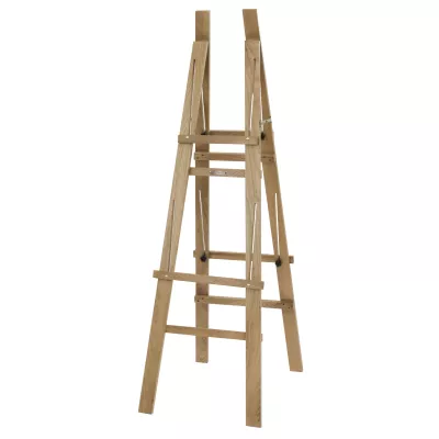 Holzleiter, Ausziehtreppenleiter, Holzstufen, Schwungleiter, Holzgerät