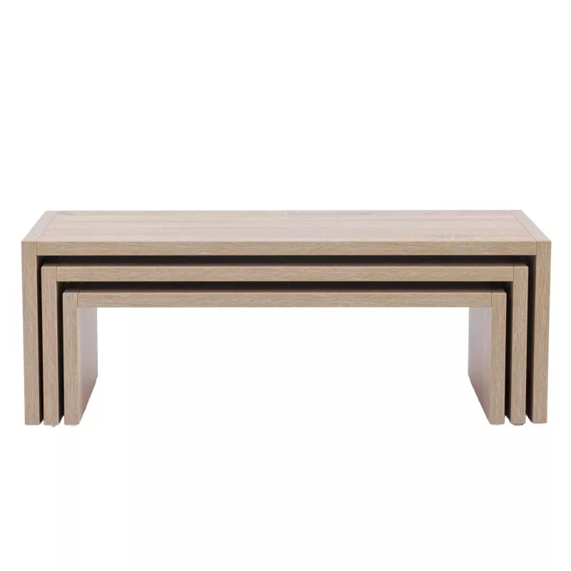 holz, tische, tischset, konsole, nesting-tisch