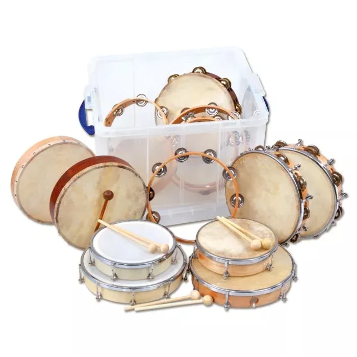 Tambourine, Percussion, Musikinstrument, Handtrommel, Set