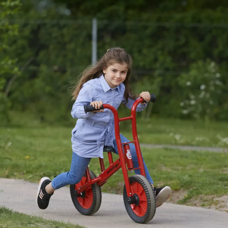 Kinderfahrrad, Räder, Rot, Kinderfahrrad mit Pedalen, Outdoor-Spielzeug