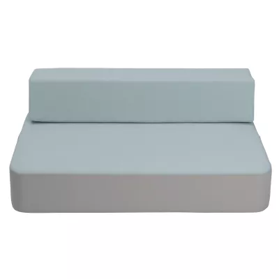 Sofa bed, Couch, Himmelblau, Grau_Grundfläche, Gewebt