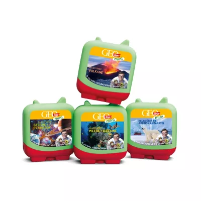 kinderspielzeug, geolino mini, welt-wissen, mini-gefäße, forschungsset