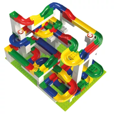 Lego, Bausteine, Kugelbahn, Baukasten, Multicolor