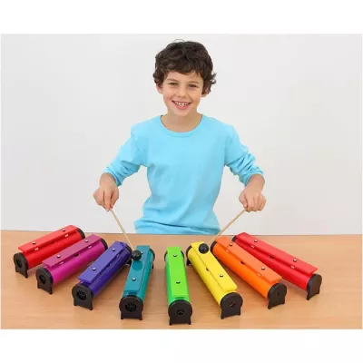kindergarden xylophone, colored xylophone, wooden mallets, musical toy, child percussion