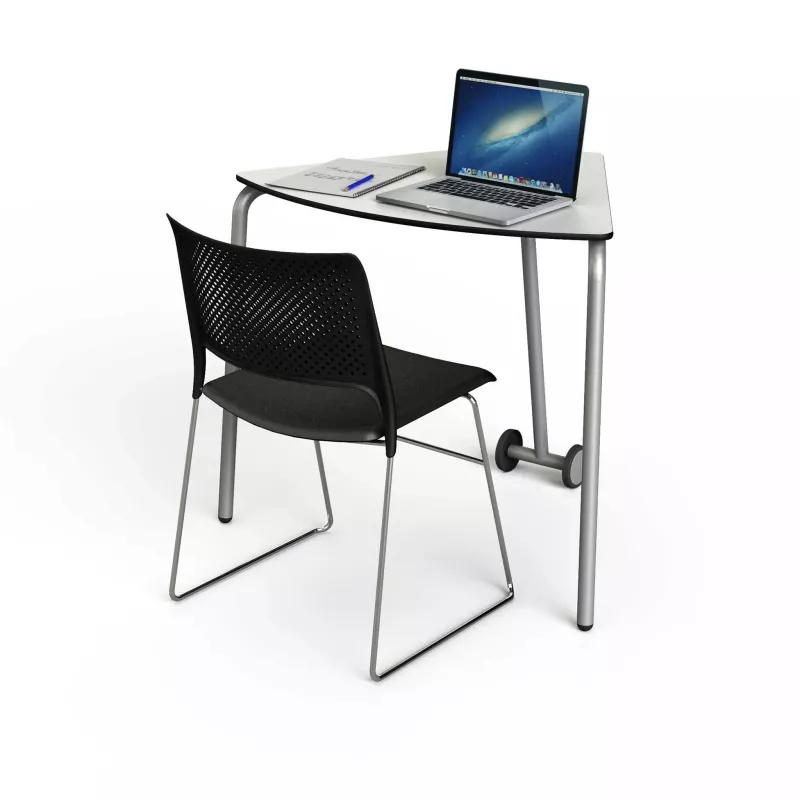 schreibtisch, stuhl, Laptop, Arbeitsplatz, Schreibtischset