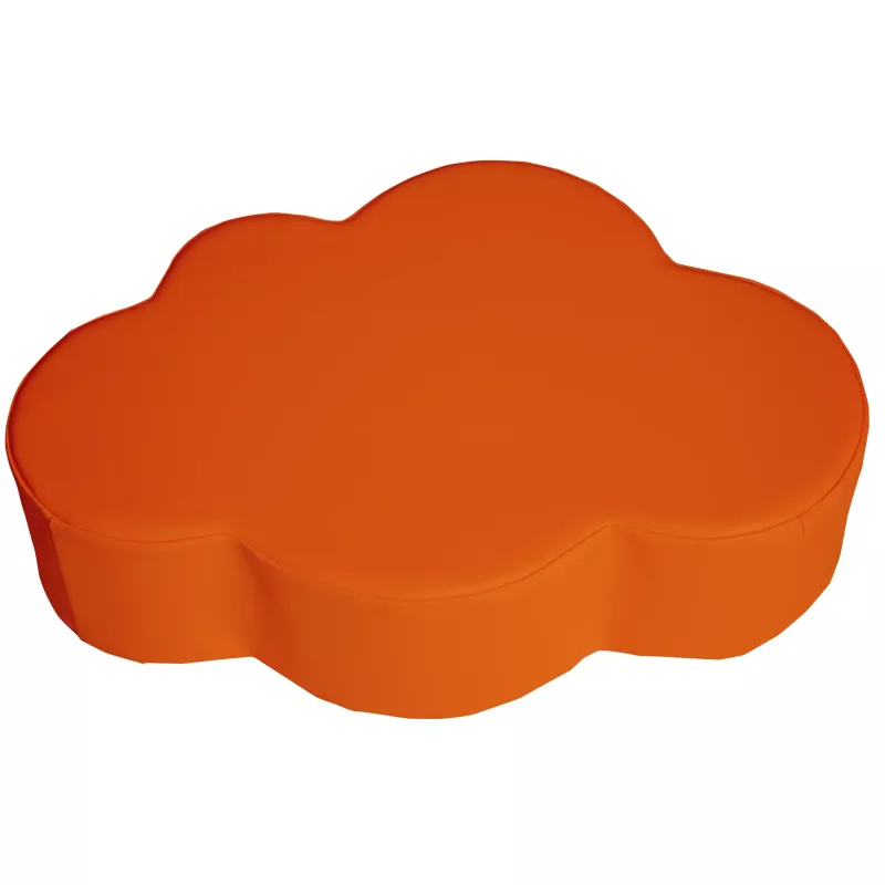 Schaumbank, Kissen, Orange, Cloud-Form, Schaumstoff-Bezug