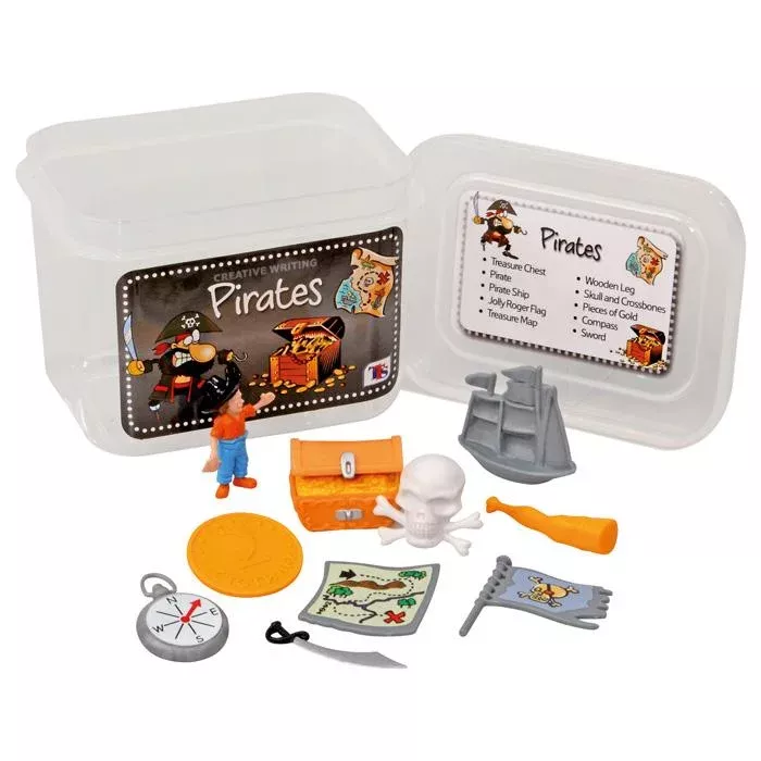 Pirates, Toy set, Mini figures, Treasure chest, Map