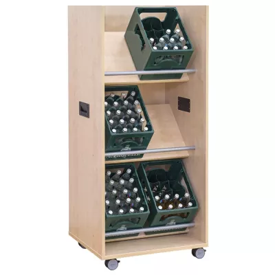Weinregal, Flaschenregal, Holzregal, Kräger?, Flaschenkiste