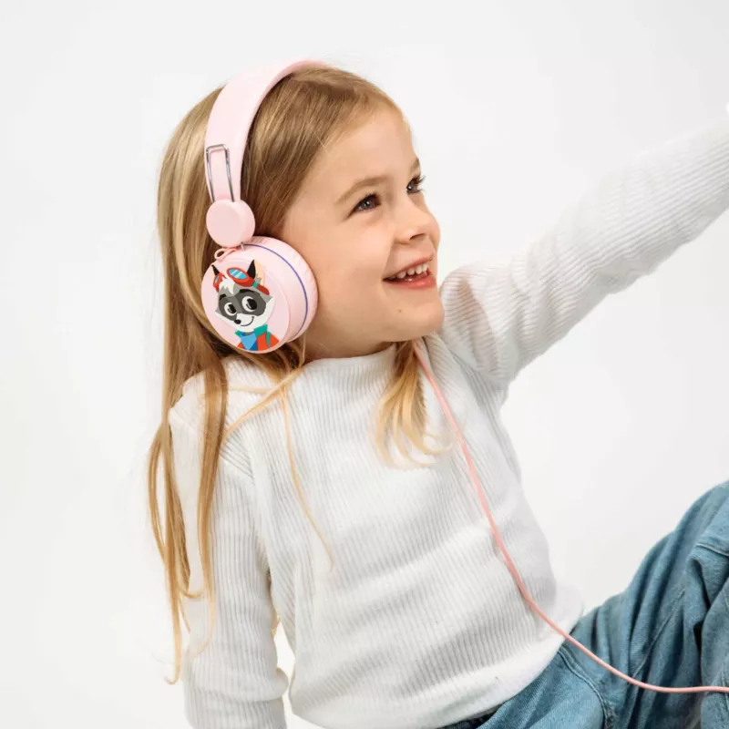 Kopfhörer, Over-Ear, rosa, Kind, Kinderhörer
