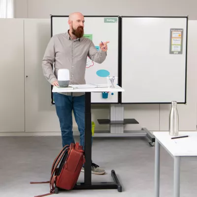 Schreibtischständer, Presenter, Turmständer, Whiteboard-Setup, Tafelwerkzeug