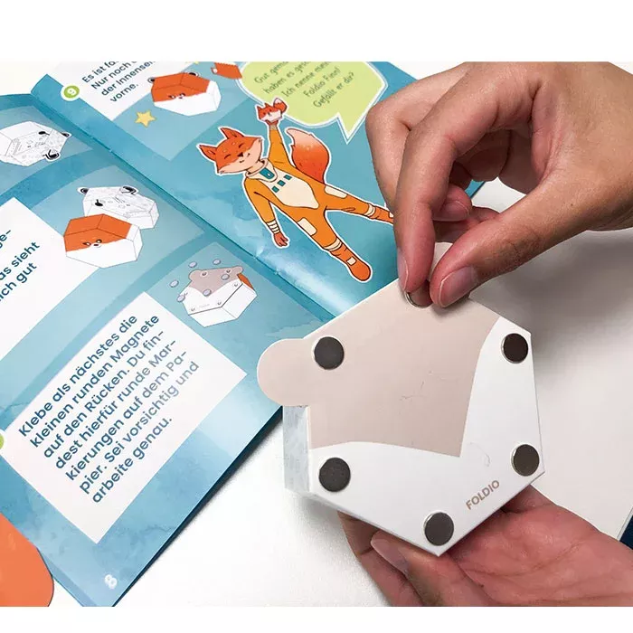 Puzzleset, Magnetenbau, Hexagonen, Kinderkonstruktion, Baustein-Set