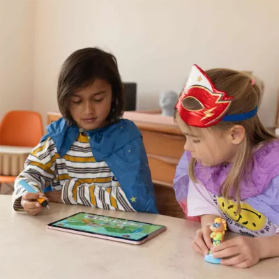 Kinder, Gaming-Tablet, Tablett, Spielzeug, Kostüm