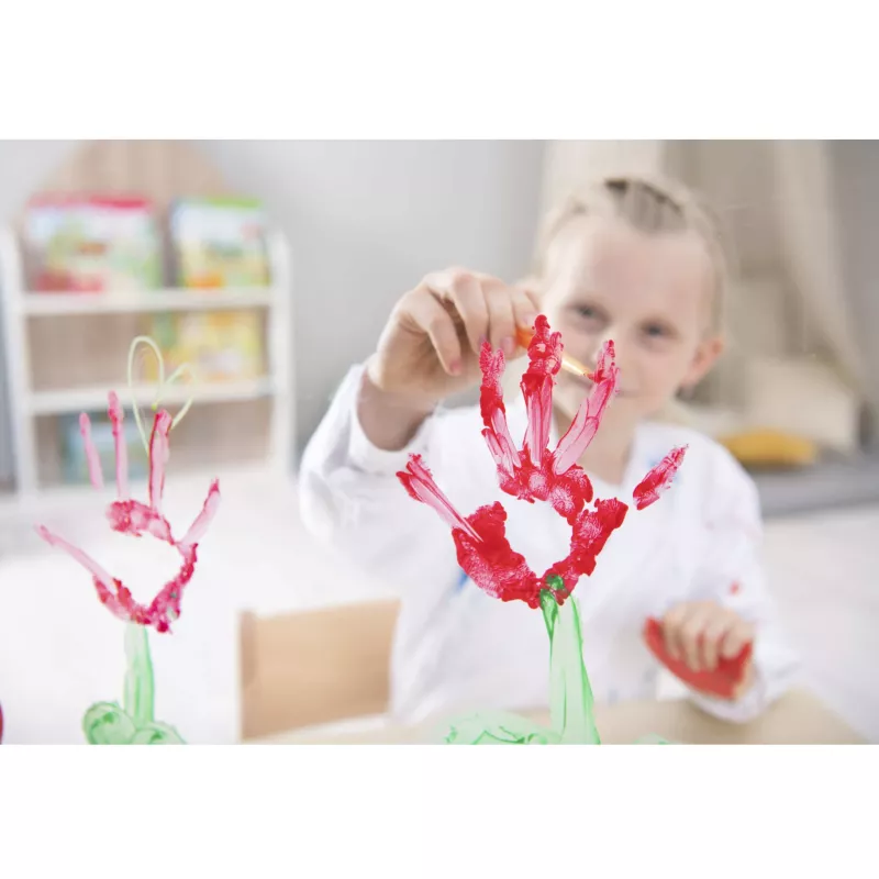 Kinderkunst, Handabdruck, Kunstprojekt, Farbdruck, Bastelaktivität