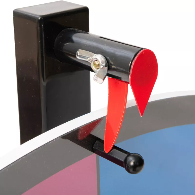 Dartpfeil, Rote Palette Drehknopf, Aufhänger, Metallanschluss, Wandhalterung