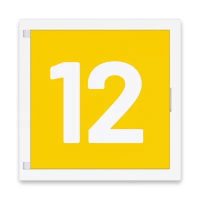 kalender, datum, gelb, square, design