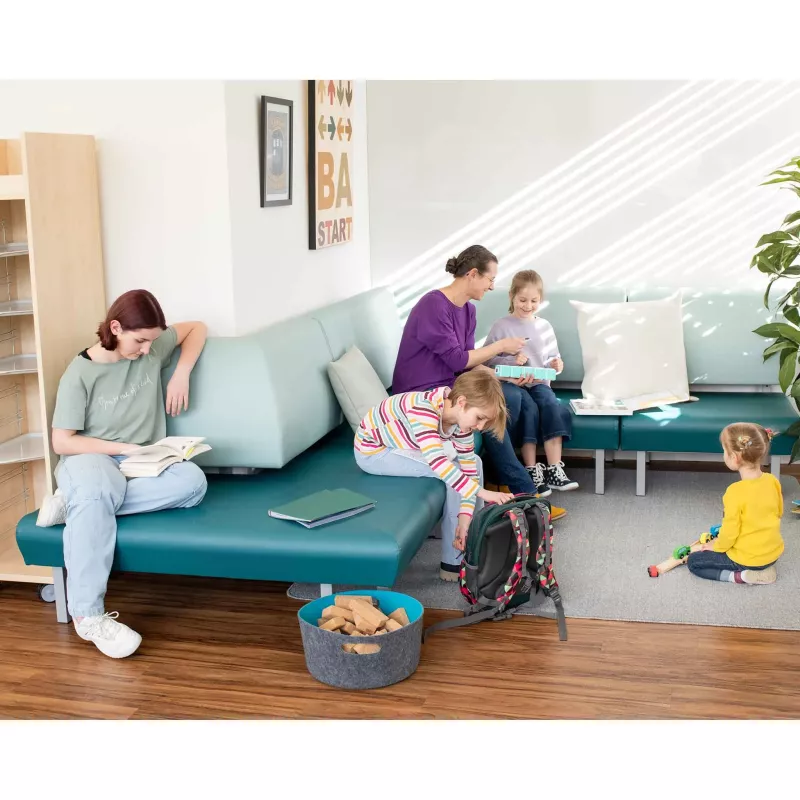 Sofa, Couch, Wohnlandschaft, Kinder, Spielzimmer