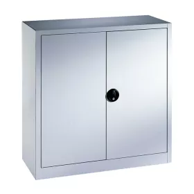 Robuster Universal-Stahlschrank, Höhe 100 cm H x B x T 100 x 100 x 42 cm