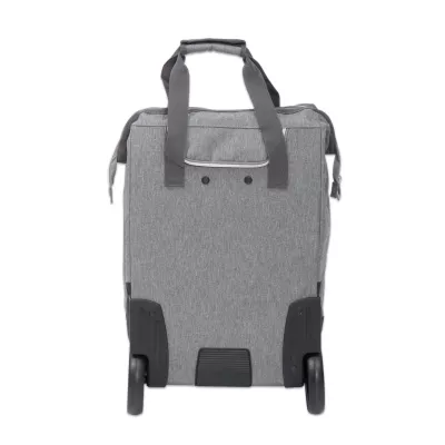 Reisetasche, Trolley, Gepäck, Rollenbag, Grau