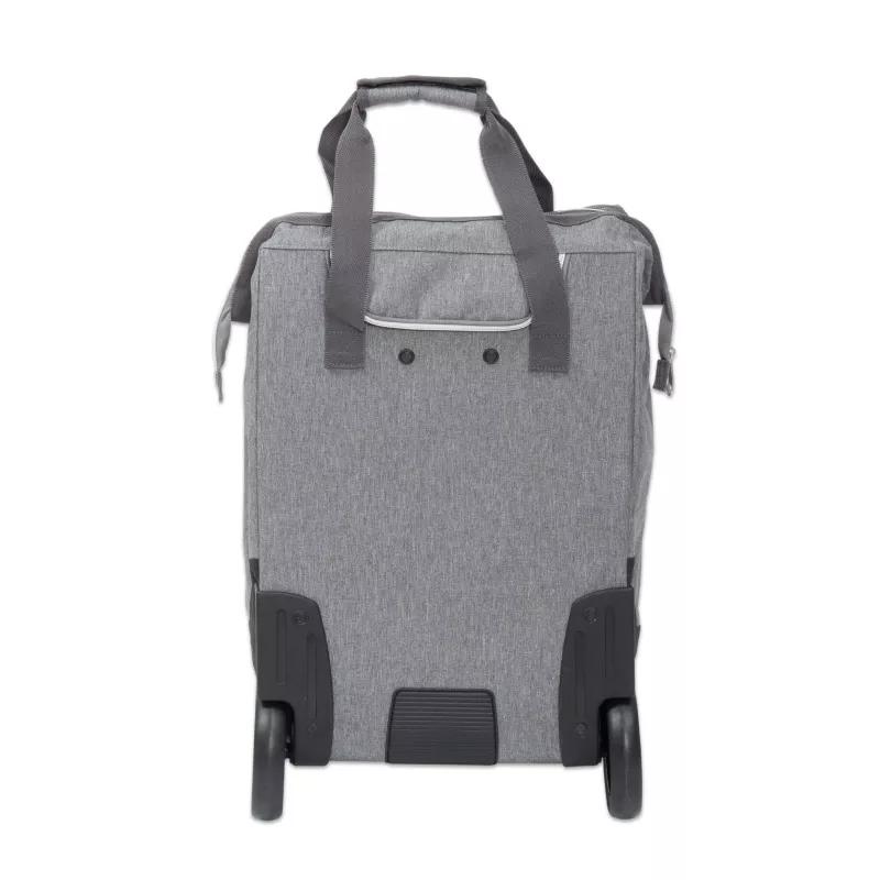 Reisetasche, Trolley, Gepäck, Rollenbag, Grau